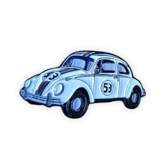 Enamel Pin Volkswagen Beetle Herbie NWT - Picture 2 of 4